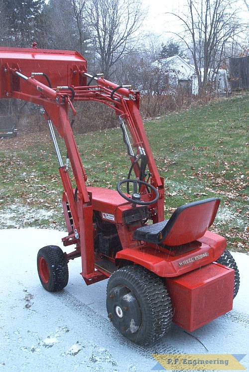 Wheel horse front end loader new arrivals